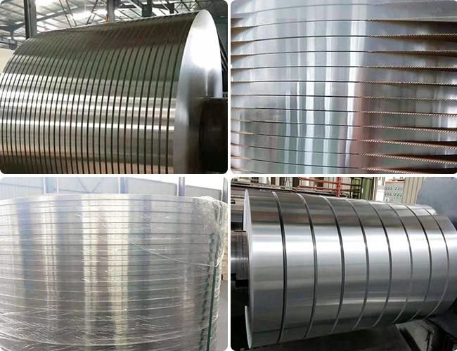 Aluminium strip for venetian blinds