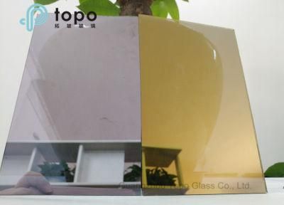 Colored Mirror Glass Can Be Tempered (M-C)