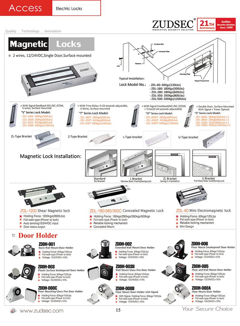 Electronic Electric Door Cabinet Strike Bolt Rim Magnetic Electromagnetic Lock