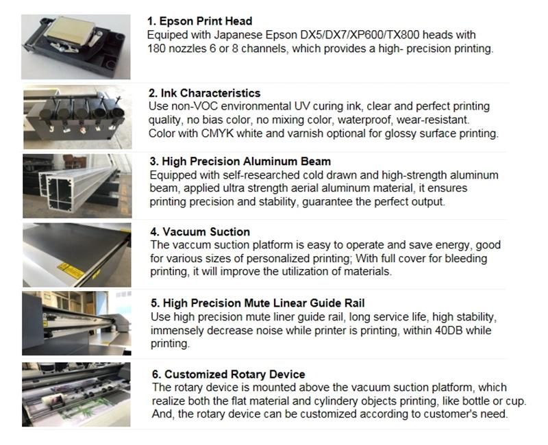 Ntek Cheap Flat Bed Printer Price Digital Printing Machine