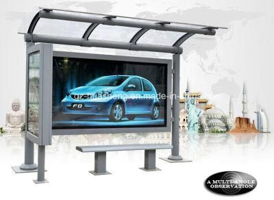 Metal Bus Shelter for Public Facilities (HS-BS-F026)