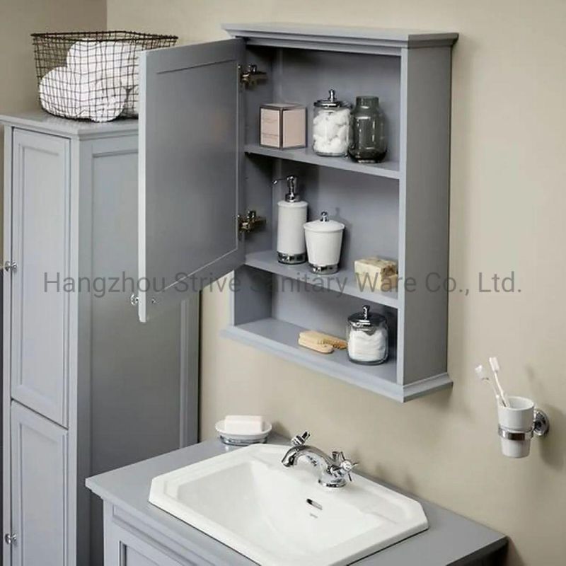 Plywood Mirror Wall Cabinet Bathroom Medicine Cabinet