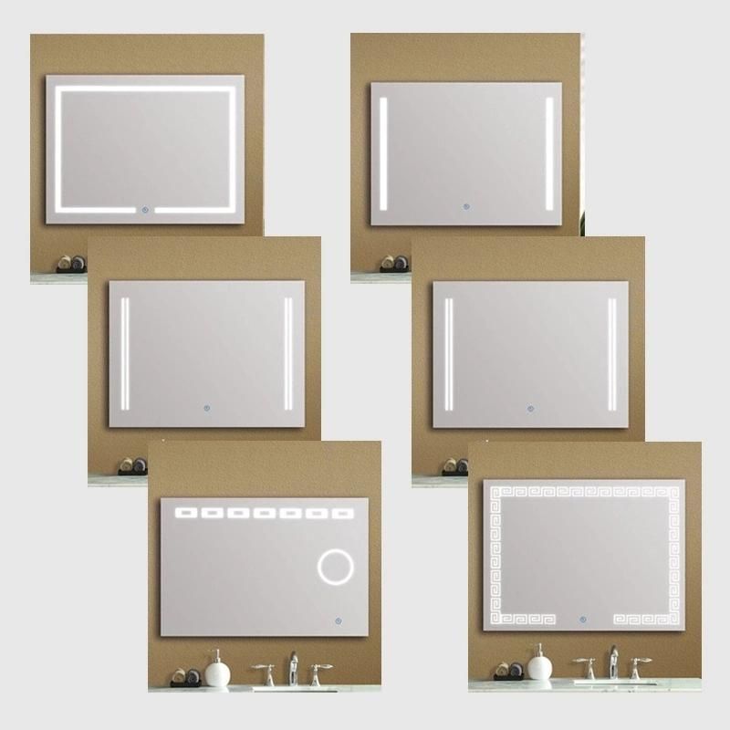 Fast Deliver Bathroom Accessories Illuminated LED Lighted Vanity Infinity Beauty Mirror