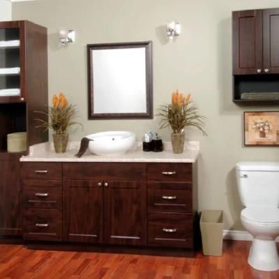 Toilet Furniture Bathroom Vanity Cabinets Stone with Sink 30&quot;
