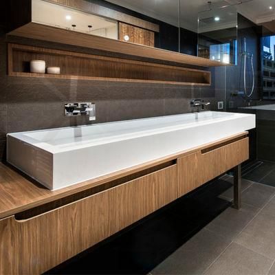 High Quality Factory Price Wood Bathroom Vanity Smart Mirror LED Lighting Vanities Cabinet