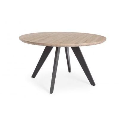 Nordic Modern Minimalist Household Small Apartment Round Wooden Dining Table
