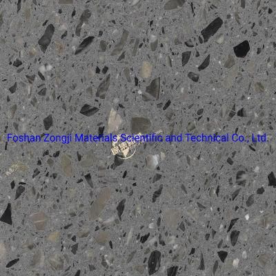 3D Decorative White Terrazzo for Background Wall Customized Finish