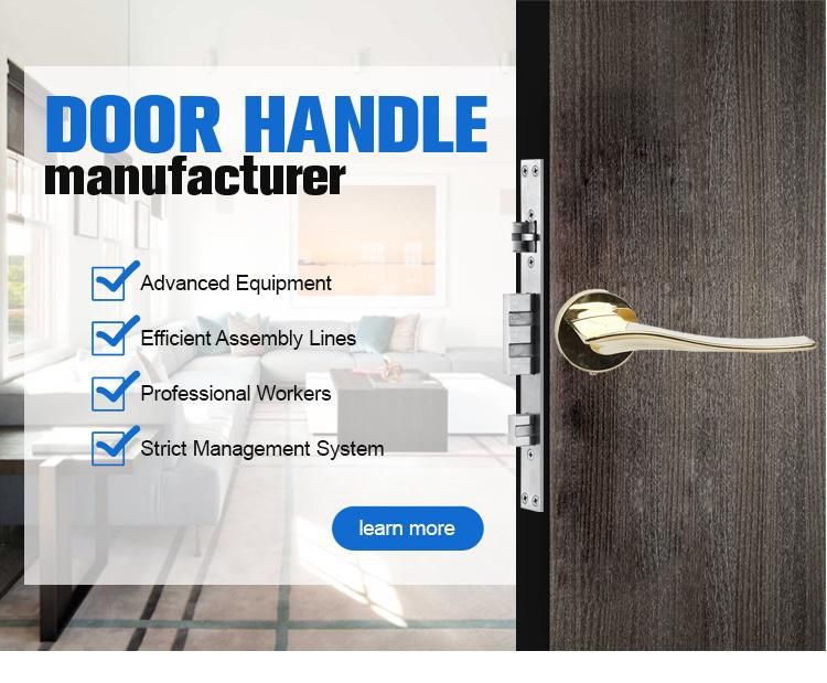 Good Selling Tube Lever Type Hotel Room Wooden Door Handle