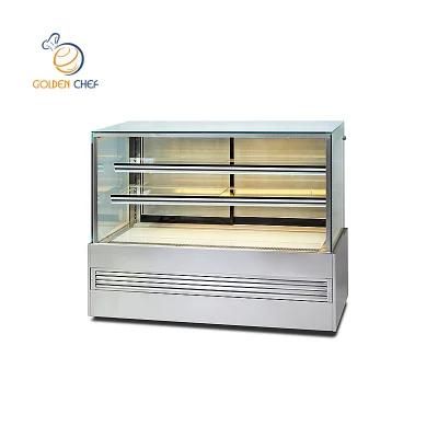Hot Sell Equipment Bakery Appliance Glass Cake Refrigerator Display Refrigeration Bakery Display Cabinet