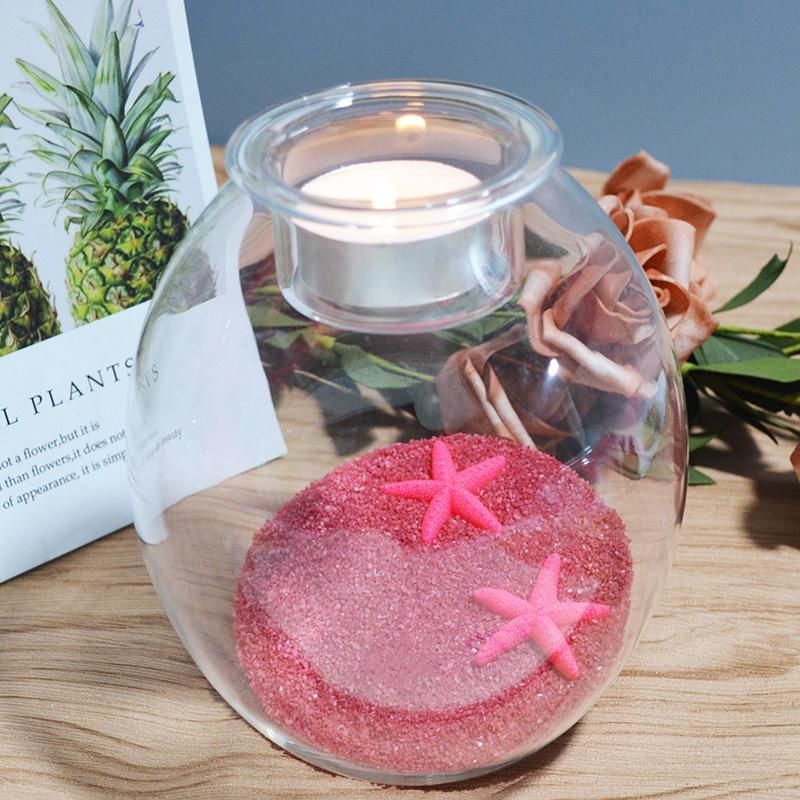 Glass Container Glass Candle Jar Candle Holders for DIY Candle Making