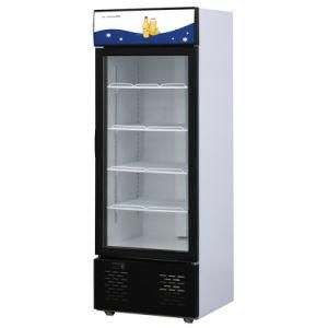 Glass Doors Defrosting Upright Display Chiller Beverage Defrosting Showcase