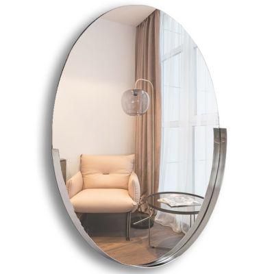 Elegant Entryway Original Vintage Rust Proof Oval Bath Mirror