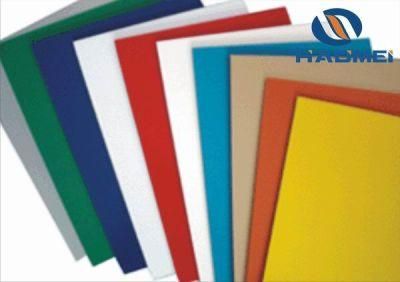 Color coated aluminum alloy sheet 3003