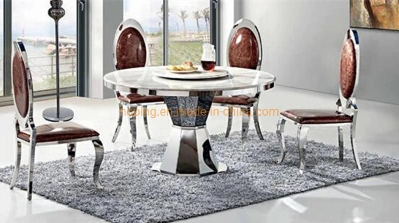 Modern Rectangle Table Contemporary Marble Top Dining Table with Gold Iron Legs