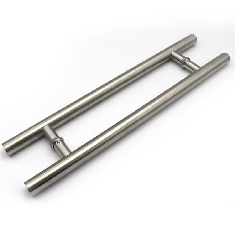 1200 mm Sliding Double Side Glass Hardware Stainless Steel Handle