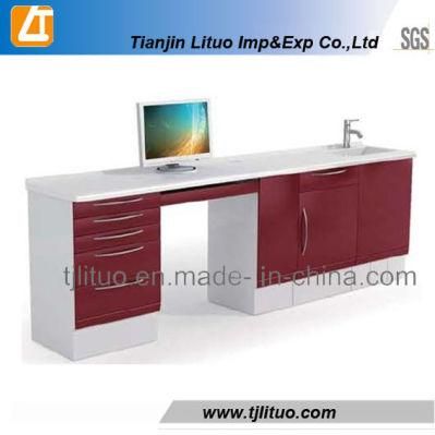 Red Color Dental Cabinets/ Metal Dental Cabinets