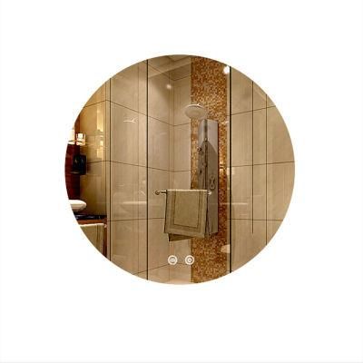 Round Bathroom Mirror Smart Light Mirror Bathroom Toilet Vanity Mirror 0679
