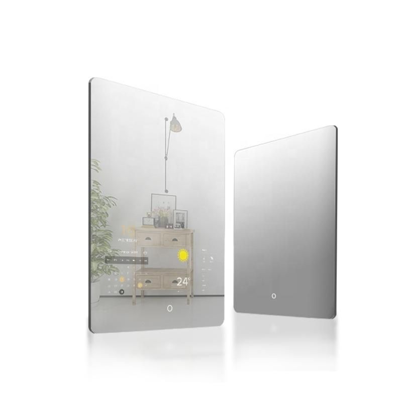 Smart Mirror 65 Inch Interactive Bathroom TV Mirror Intelligent Magic Mirror Glass Touch Screen Mirror for Hotel Smart Home