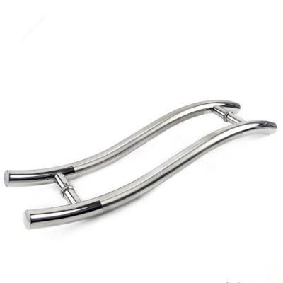 SUS304 Tempered Glass Shower Door Handle for Glass Door