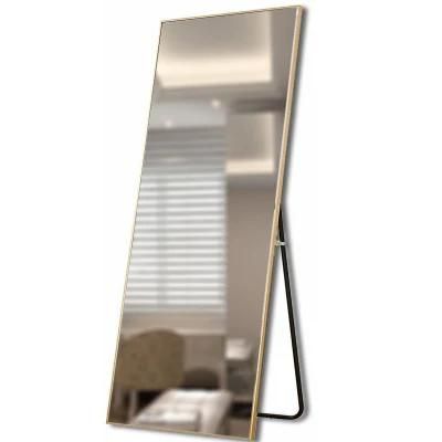 Luxury Rectangle Full Length Mirror Design on Wall