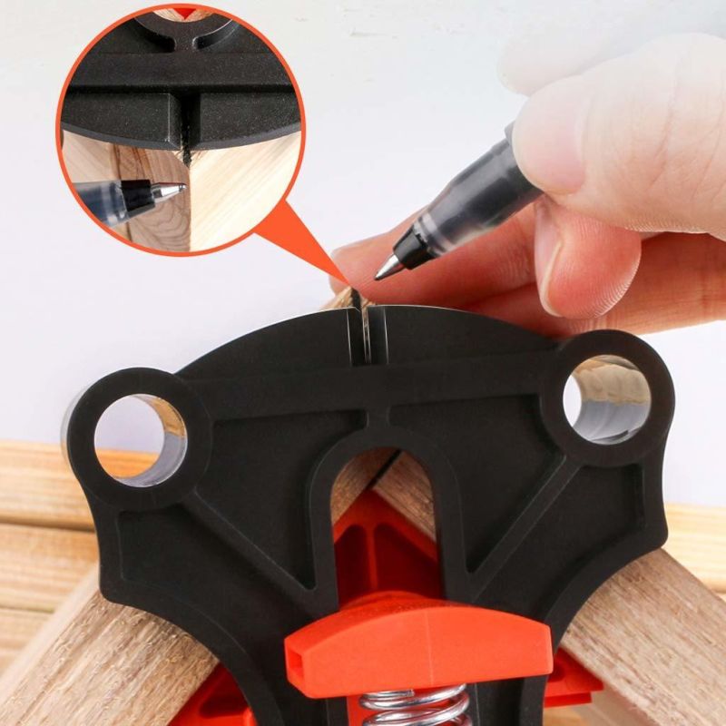 90 Degree Right Angle Clamp Angles Glass Clamp Handrail Post Woodworking Tools