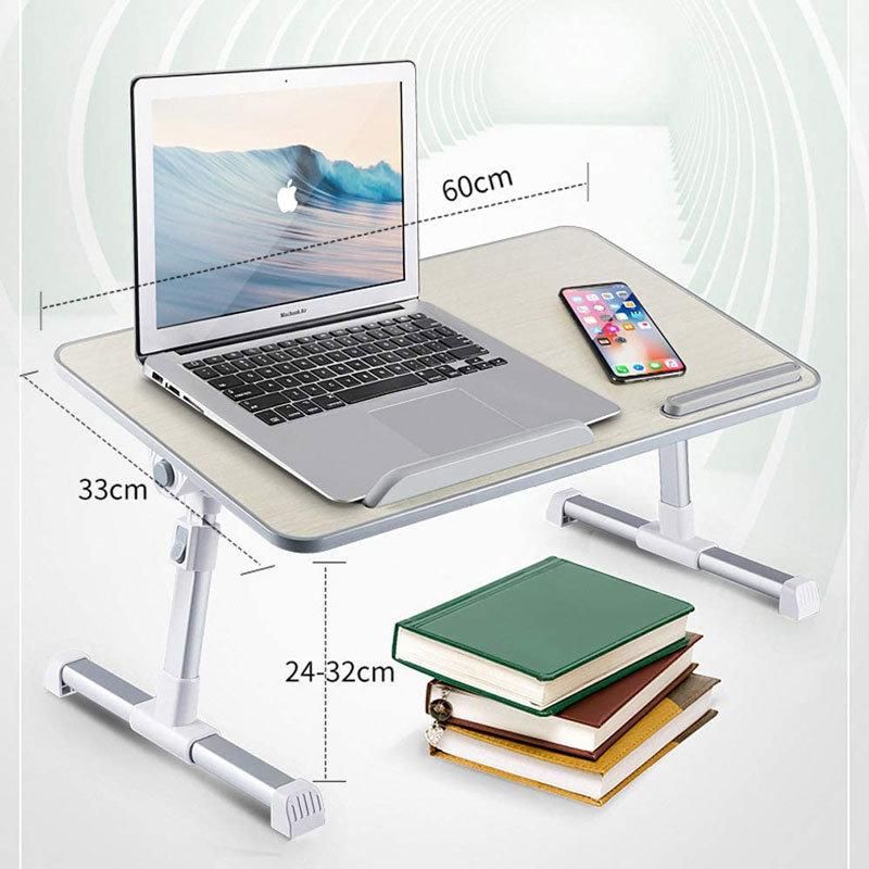 Modern Portable Adjustable Computer Table Folding Light Weight Metal Study Reading Stand Table