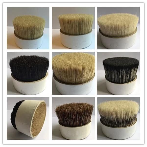 Natural White Bristle Mixed Synthetic Filament for Cleaning Brush