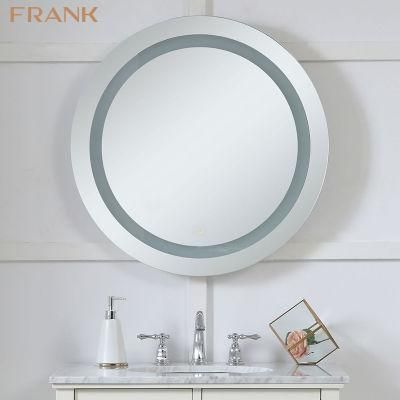32inch Round Wall Mirror for Bathroom Mirror Black Circle Bathroom Mirror