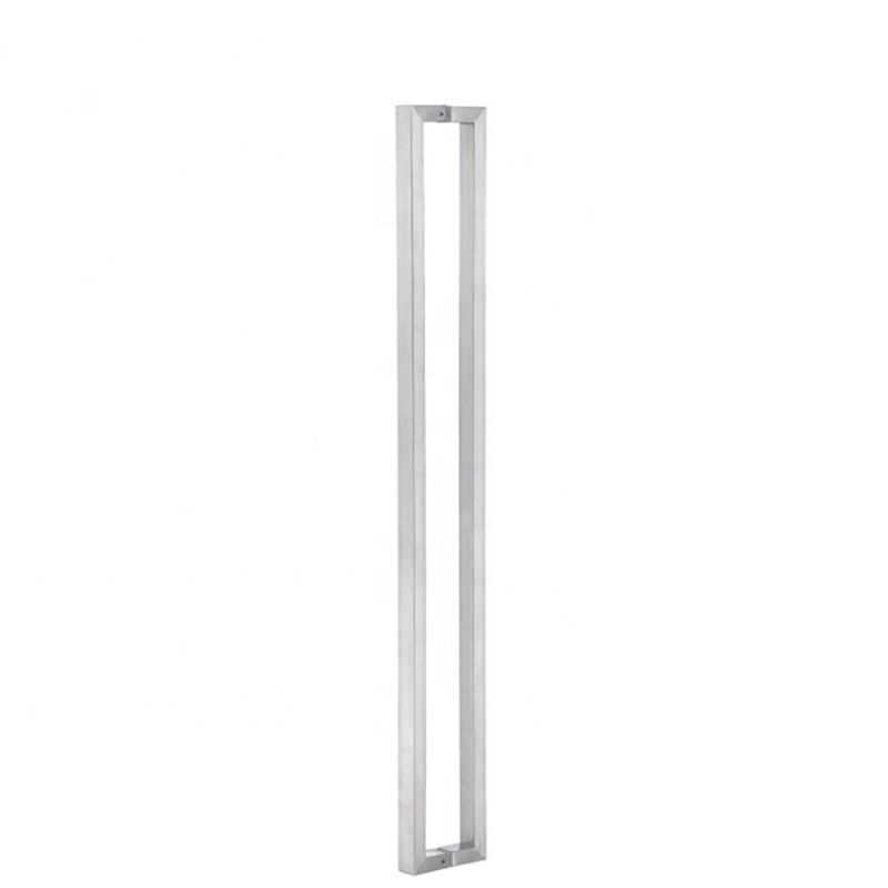 Glass Shower Door Pulls Stainless Steel Square Glass Door Handle (pH101)