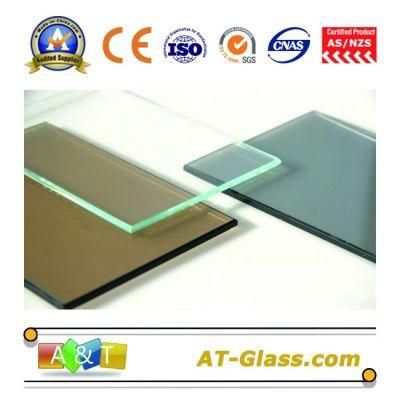 3mm-19mm Tempered Laminated Clear/Blue/Green/Euro Grey/Dark Grey Float Glass