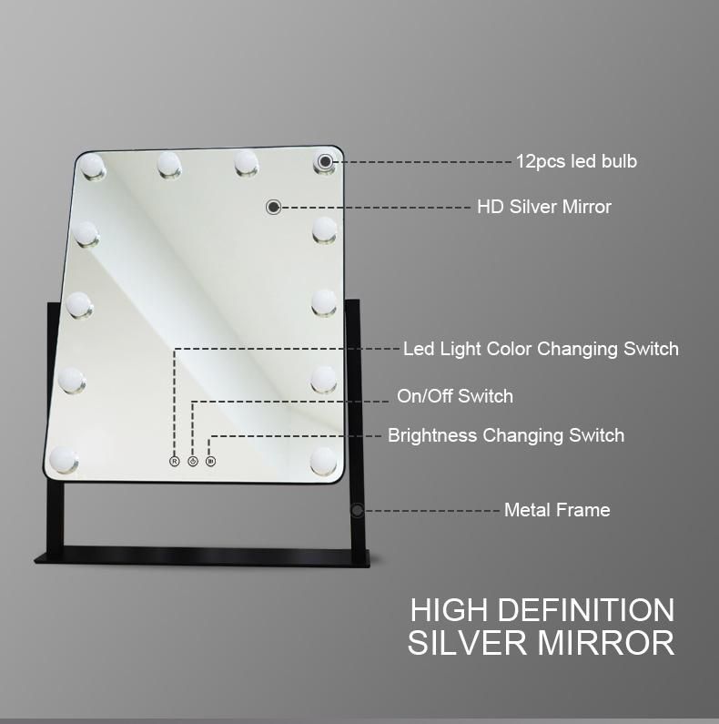 New Items High Definition Decoration Mirror Glass Beauty Salon Mirrors for Dressing