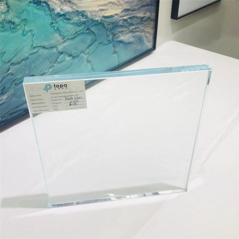 High Transparent Extra Clear Low Iron Purest Glass for High-End Showcase (PG-TP)