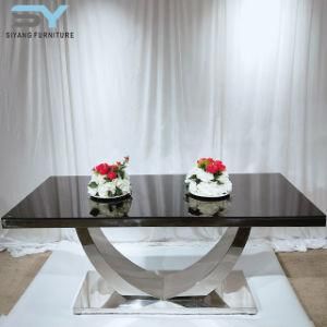 Event Restaurant Furniture Marble Dining Table Set Banquet Folding Table
