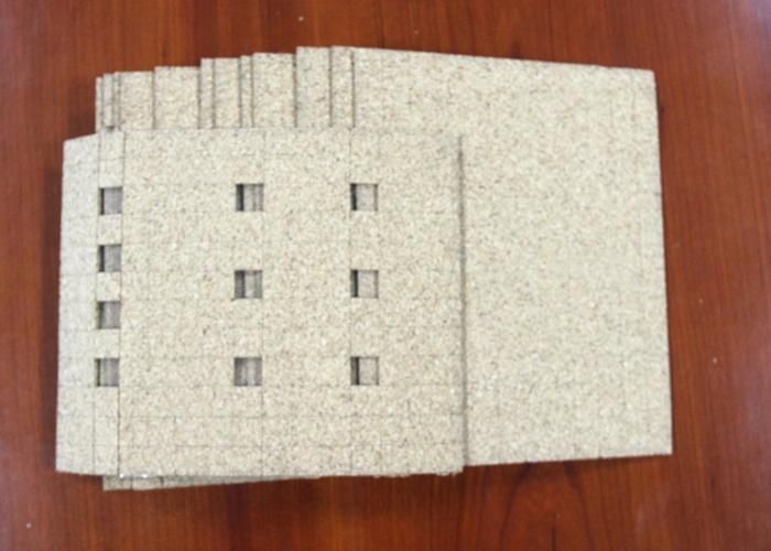 17mm (L) X 17mm (W) 3mm (T) +1mm  Foam Glass Protecting Adhesive Glass Separator Cork Pads