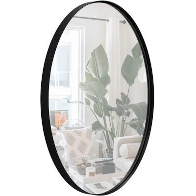 Hotel Wall Hanging Makeup Restroom Vanity Circle Mirror with Frame