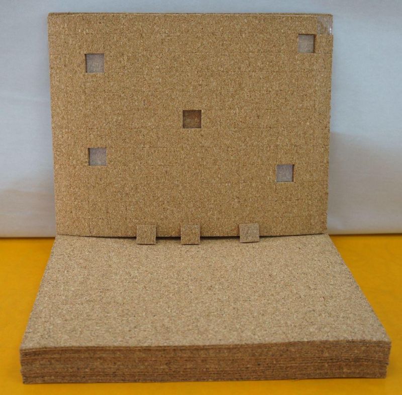 Adhesive Glass Separator Cork Pad