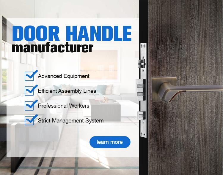 Solid Wood Door Door Handle Privacy Bathroom Lock Tubular Lever Lock Set Internal Interior Door Lock Lever Handle