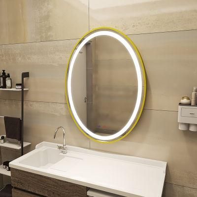 Bathroom Bedroom Oval Vanity Wall Mirror for Beauty Makeup Salon