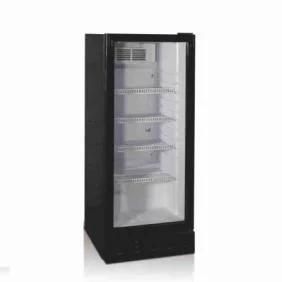 SGS/BV Fan Cooling Showcase Chiller Cooler Showcase for Bottle Beverage Drink Display in Supermarket Store