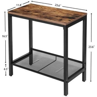 Metal Frame for Easy Assembly Side Table