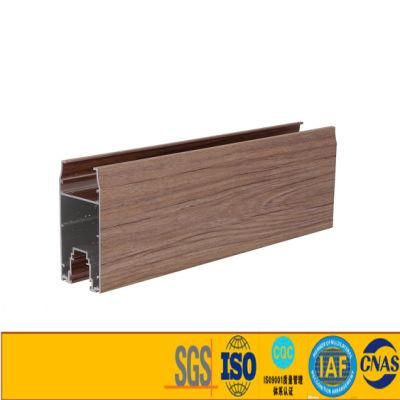 3D/2D Wood Grain Aluminium Series Profile for Furniture Decoration