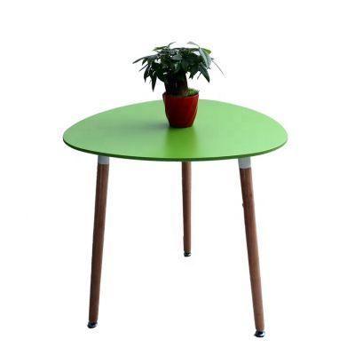 Simple Home Living Room Bed Room Furniture Round Colorful Cafe Table Side Table for Chair Set