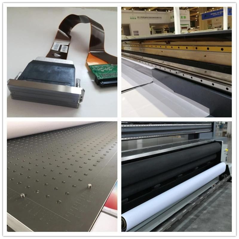 Hybrid Flatbed with Roll to Roll Ntek 3D Metal Printing Machine 2513 UV Flatbed Printer