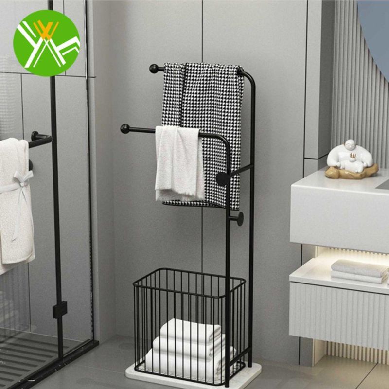 Multifunctional Metal Bathroom Towel Rack Luxury Metal Bathroom Towel Rack for Bathroom Decoration