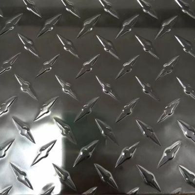 Mirror Embossed Aluminum Sheet/Roll with One or Five Bar