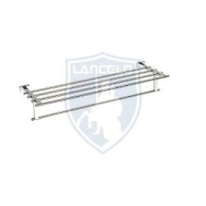 Bathroom Accessories Brass Chrome Finishing Double Rack