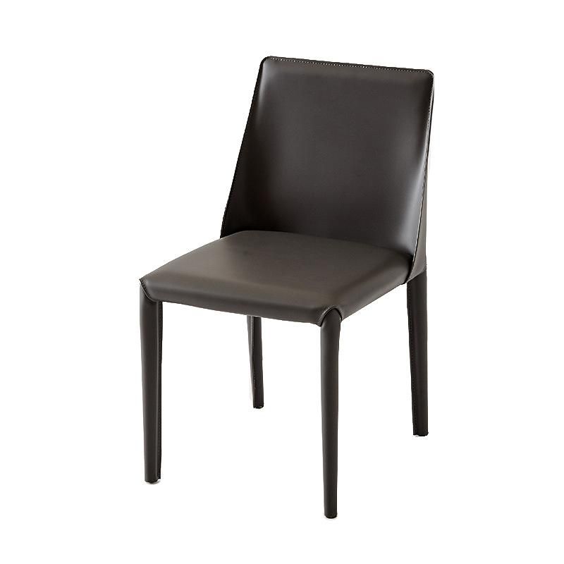 Wholesale Simple Modern Design Furniture Dining Chair with PU Leather