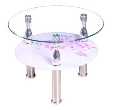 Cheap Glass Side Table/Coffee Table/Home Furniture