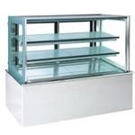Stainless Steel Japanic Commercial Display Bakery Cake Refrigerator Showcase
