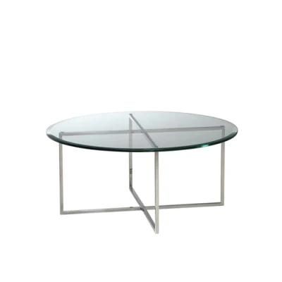 China Stainless Steel Glass Sunlink Modern Marble Coffee Furniture Luxury Center Table